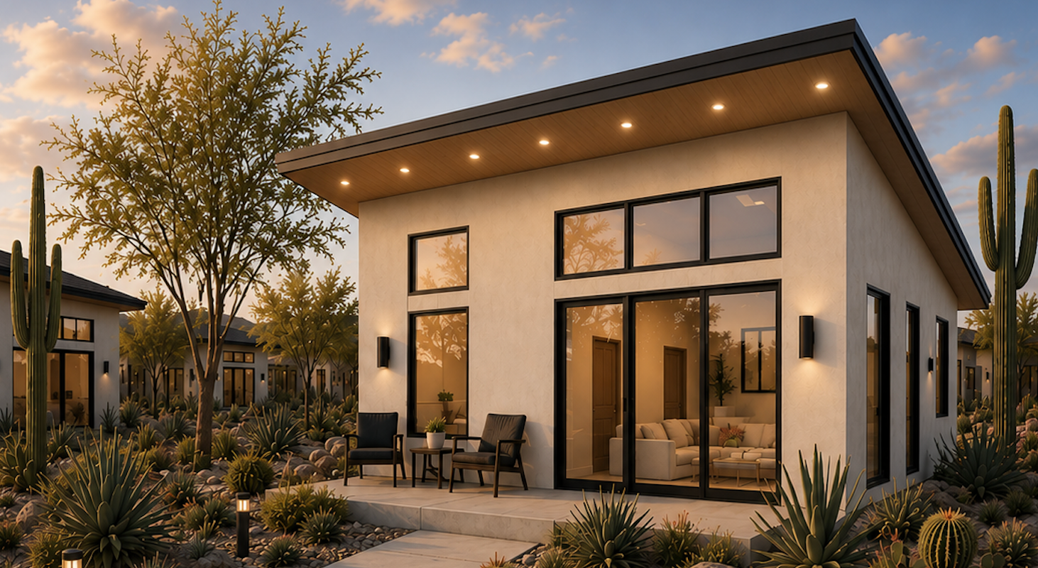 Conceptual rendering of a planned Liberty Commons residence